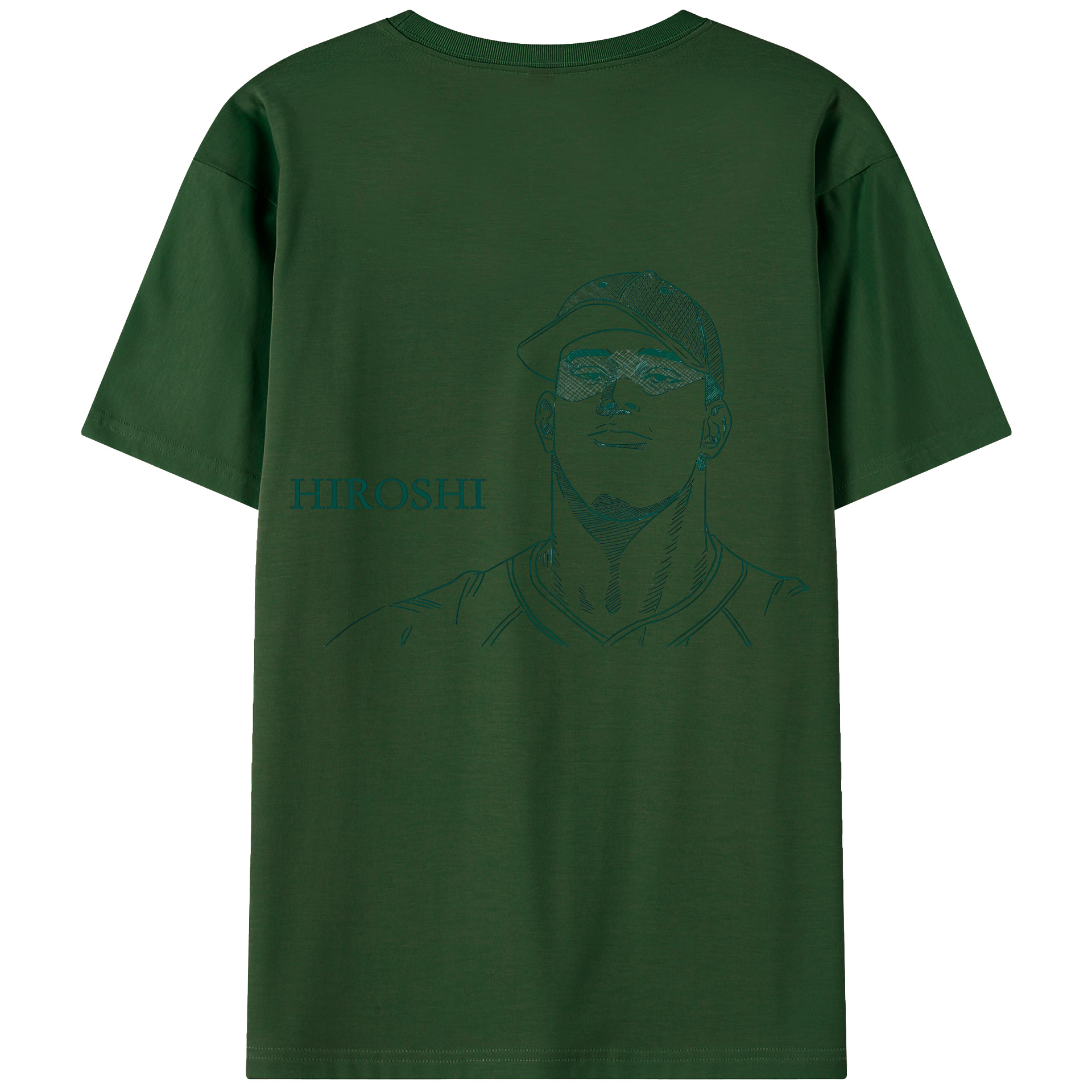 SLAM DUNK／スラムダンク 綿100％半袖Tシャツ（背面プリント）